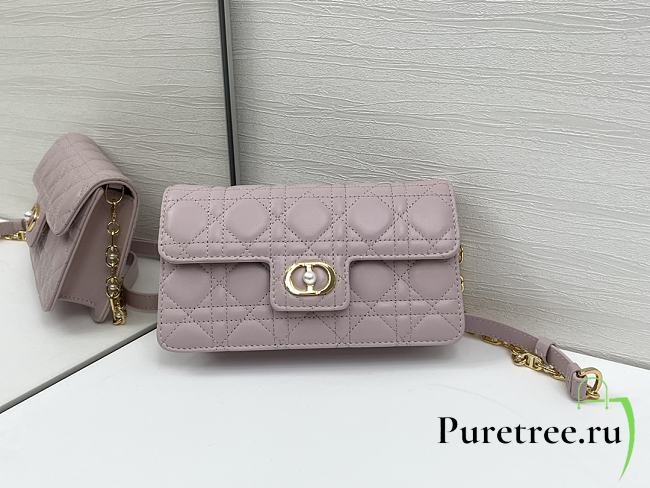 DIOR | Jolie Mini Bag Pink Cannage Lambskin - 1