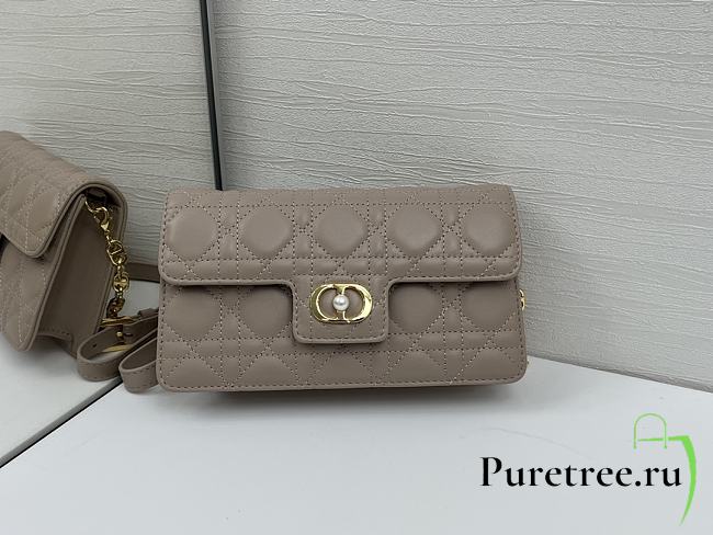 DIOR | Jolie Mini Bag Beige Cannage Lambskin - 1