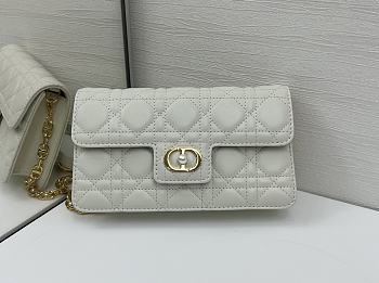 DIOR | Jolie Mini Bag White Cannage Lambskin