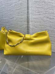 Jonathan Anderson Dior Bow Bag In Yellow Size 30 - 1