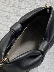 Jonathan Anderson Dior Bow Bag In Black Size 26 - 6