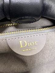 Jonathan Anderson Dior Bow Bag In Black Size 30 - 5