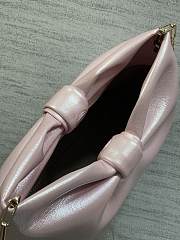 Jonathan Anderson Dior Bow Bag In Pink Size 26 - 6