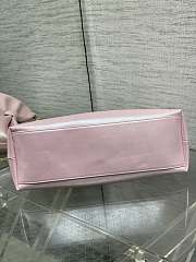 Jonathan Anderson Dior Bow Bag In Pink Size 30 - 5