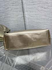 Jonathan Anderson Dior Bow Bag In Gold Size 30 - 6