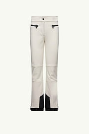 Moncler Women White Ski Trousers - 1