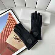 Moncler Gloves In Black - 3