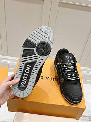 LOUIS VUITTON |  LV Trainer Sneaker In Black - 6