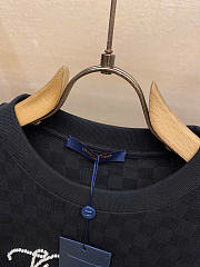 LOUIS VUITTON | Embellished Signature Short-Sleeved T-Shirt Black - 5