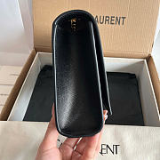 YSL | Saint Laurent Small Kate Shoulder Chain Bag Black - 5