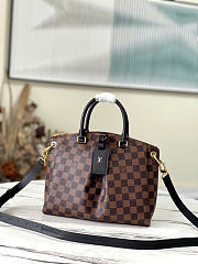 LOUIS VUITTON | Odeon Tote PM in Damier Ebene canvas  - 1