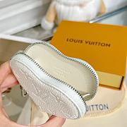 LOUIS VUITTON | Monogram Miroir Heart Coin Purse White - 6