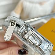 LOUIS VUITTON | Monogram Miroir Heart Coin Purse Silver - 4