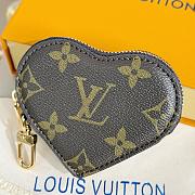 LOUIS VUITTON | Monogram Miroir Heart Coin Purse Monogram - 5