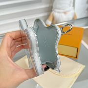 LOUIS VUITTON | Spark Coin Monogram Empreinte Wallet in silver - 2