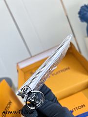 LOUIS VUITTON | Romy Card Holder MONOGRAM EMPREINTE Silver - 5