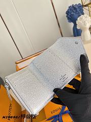 LOUIS VUITTON | Victorine Wallet Monogram Empreinte Silver - 3