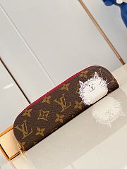 LOUIS VUITTON | Charlotte Pencil Case Burgundy Red - 1