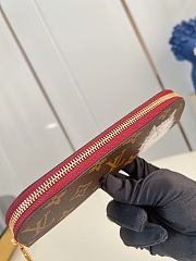 LOUIS VUITTON | Charlotte Pencil Case Burgundy Red - 5