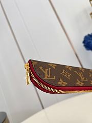 LOUIS VUITTON | Charlotte Pencil Case Burgundy Red - 4