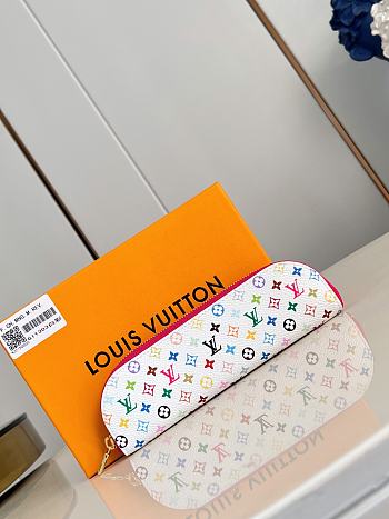 LOUIS VUITTON | Charlotte Monogram Multicolor LV x TM Pencil Case White