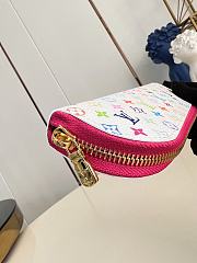 LOUIS VUITTON | Charlotte Monogram Multicolor LV x TM Pencil Case White - 4