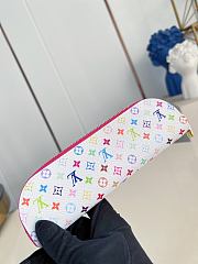 LOUIS VUITTON | Charlotte Monogram Multicolor LV x TM Pencil Case White - 2