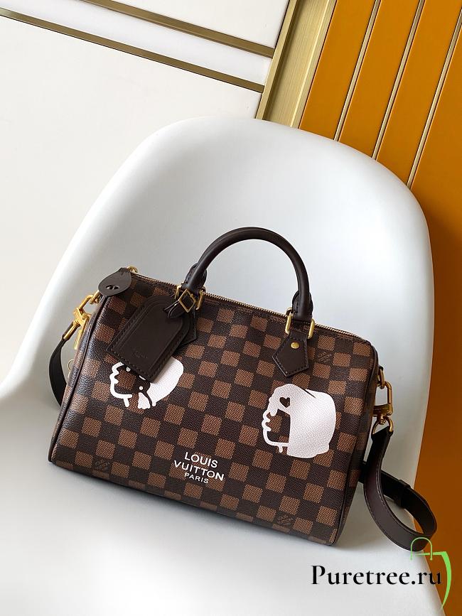 LOUIS VUITTON | Damier Speedy 25 Bandoulière N40772  - 1