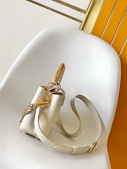 LOUIS VUITTON | Capucines BB Bag In White Color - 5