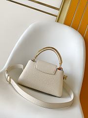 LOUIS VUITTON | Capucines BB Bag In White Color - 2