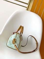 LOUIS VUITTON | Speedy Bandoulière 20 Bag Monogram Origine Vert Asnière - 5