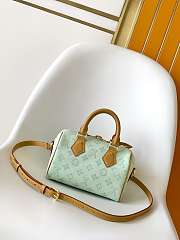 LOUIS VUITTON | Speedy Bandoulière 20 Bag Monogram Origine Vert Asnière - 4