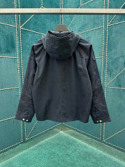 HERMES | Dark blue hooded jacket - 6