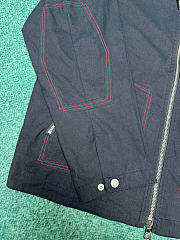 HERMES | Dark blue hooded jacket - 2