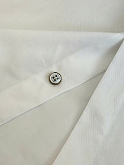LOUIS VUITTON | Monogram Embossed Pocket Collar Long-Sleeve Shirt White - 2