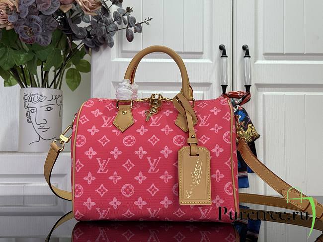 LOUIS VUITTON | Speedy Bandouliere 25 Other Monogram Canvas Pink - 1