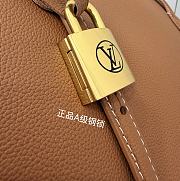 LOUIS VUITTON | Low Key Duffle Tote Bag Cognac Brown - 5