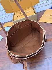 LOUIS VUITTON | Low Key Duffle Tote Bag Cognac Brown - 4
