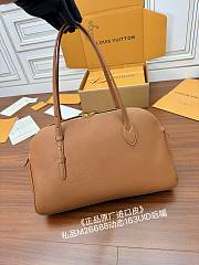 LOUIS VUITTON | Low Key Duffle Tote Bag Cognac Brown - 3