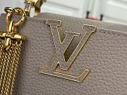 LOUIS VUITTON | Capucines Mini Bag In Taupe Size 21x14x8 cm - 6