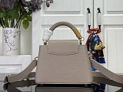 LOUIS VUITTON | Capucines Mini Bag In Taupe Size 21x14x8 cm - 2