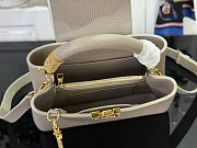 LOUIS VUITTON | Capucines BB Bag In Taupe Size 27x18x9 cm - 6