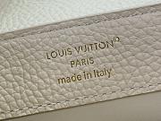 LOUIS VUITTON | Capucines Mini Bag In Ivory Size 21x14x8 cm - 6