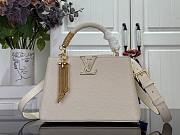LOUIS VUITTON | Capucines BB Bag In Ivory Size 27x18x9 cm - 1