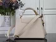 LOUIS VUITTON | Capucines BB Bag In Ivory Size 27x18x9 cm - 3