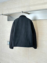 LOUIS VUITTON | Mix Leather Workwear Blouson  - 4