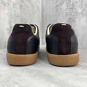 Maison Margiela suede sneakers in black - 5