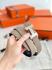 Hermes Mini Constance epsom 24 mm gray - 4