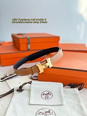 Hermes Mini Constance epsom 24 mm brown - 1
