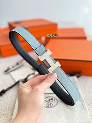 Hermes Mini Constance epsom 24 mm blue - 6